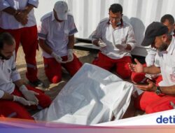 Duka Bulan Sabit Merah Stafnya Tewas Untuk Serangan Israel Ke Rafah