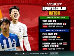 Duel Seru Vissel Kobe vs Tottenham Hotspurs, Link Penyiaran Langsung Di Vision+