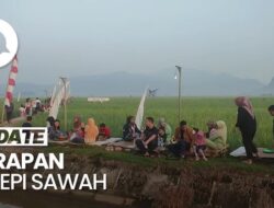 Nikmatnya Sarapan Ke Tepi Sawah Bersama Pemandangan Perbukitan