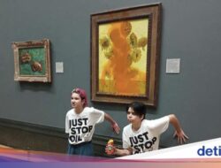 Aktivis yang Lempar Sup Tomat Di Lukisan Van Gogh Resmi Dipenjara