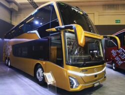 Kendaraan Angkutan Umum Premium Double Decker Mercy 0500 RSD 2445 Rilis Di GIIAS 2024