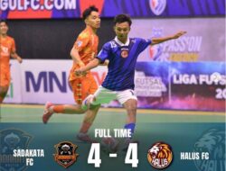 Sadakata FC Konsisten Imbang Halus FC 4-4