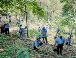 TRID-Perhutani Tanam 200 Pohon Sebagai Masa Didepan Berkelanjutan