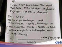 Fakta-fakta Di Balik Viral Imbauan Tak Beri Teh Di Anak, Beneran Berbahaya?