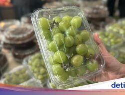 Bapanas Uji Cepat Residu Pestisida Anggur Shine Muscat Produk Impor, Ini Hasilnya