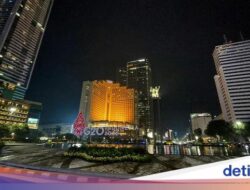 Tersisa Manajer Inti, Lalu Lintas Ke Bundaran HI Di Malam Takbiran Lancar