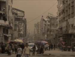 Mencekam! Badai Pasir Bersama 9 Negeri Arab Bergeser Menerjang Israel