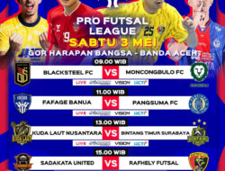 MNCTV Tayangkan Sadakata United Aceh vs Rafhely Futsal Padang