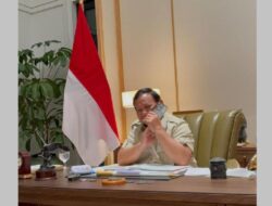 Momen Prabowo Bercengkerama Bersama Donald Trump lewat Sambungan Telepon