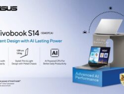 ASUS Vivobook S14 (S3407CA) Laptop AI Terbaik Untuk Generasi Produktif