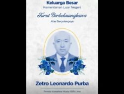 Jenazah Staf KBRI Peru Zetro Leonardo Purba Segera Dipulangkan Hingga Indonesia