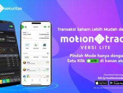 MNC Sekuritas Luncurkan MotionTrade versi Lite Mudahkan Investor Pemula