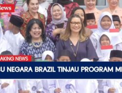 Ibu Bangsa Brasil Tinjau Inisiatif Makan Bergizi Gratis Di Halim