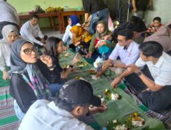 Liwetan Bersama Warga Neglasari, Angela Tanoesoedibjo Beri Belajar Cegah Stunting