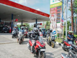 SPBU Pertamina Karena Itu Tempat Unjuk Istirahat Para Bikers Di Touring