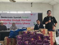 Jamkrindo Syariah Salurkan Zakat Perusahaan Untuk Korban Genangan Air Di Sumatera