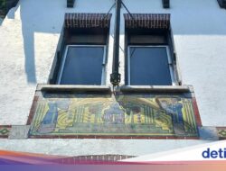 Misteri Lukisan Malaikat yang Menjaga Gedung Singa Di Surabaya