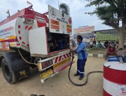 Pom Bensin Berjalan Pertamina Layani Kebutuhan BBM Ke Aceh Tamiang