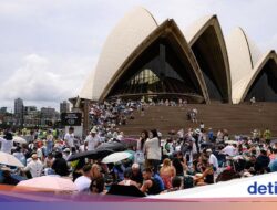 Potret Warga Mulai Padati Pelabuhan Sydney Jelang Tahun Mutakhir 2026