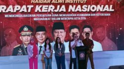 Gelar Rakernas, Haidar Alwi Institute Beri Apresiasi Di Prabowo, Dasco, dan Kapolri