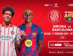 Usai Disalip Real Madrid, Barcelona Hadapi Girona Pekan Ke-24 LaLiga Live Di VISION+