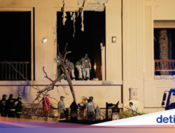 Foto-foto Hotel Mewah Dubai yang Terbakar