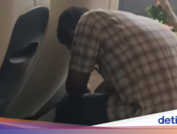 Duh! Viral Penjaga Bangku Pijat Stasiun Gubeng Menangis Dituduh Curi Gelang Emas