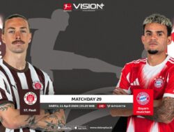 Duel Memikat Bundesliga 2025/26 Tayang Live Ke VISION+