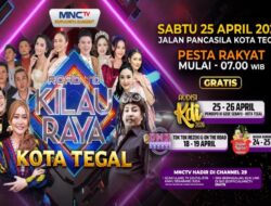 MNCTV Lebih Didekat Didalam Pemirsanya, Hadirkan Road To Kilau Raya Di Kota Tegal