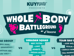 Seru! Rexona Whole Body Battleground Hadirkan Tantangan Fisik Penuh Unjuk Rasa