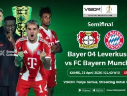 Semifinal DFB Pokal Tayang Di VISION+, Cek Jadwal dan Link Bayer 04 Leverkusen vs FC Bayern Munchen
