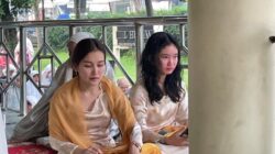 Pesona Ayu Ting Ting Di Salat Iduladha Bareng Bilqis, Seperti Kakak-Beradik