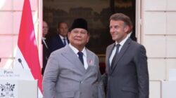Prabowo-Macron Sepakat Dukung Solusi Dua Bangsa Sebagai Palestina