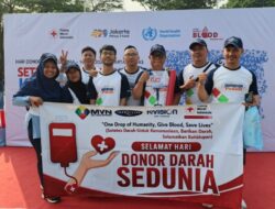 PT MNC Vision Networks Tbk Berpartisipasi Untuk Jalan Sehat Hari Donor Darah Sedunia 2026 Di Monas