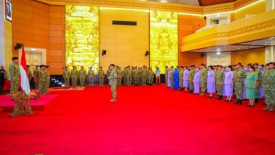 30 Pati TNI AU Naik Pangkat, Danlanud Sultan Hasanuddin Pecah Bintang
