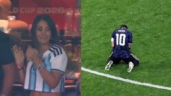 Air Mata Antonela dan Messi Warnai Malam Bersejarah Argentina