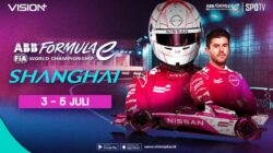 Formula E Shanghai Round 13 Siap Digelar, Saksikan Keseruannya Di VISION+