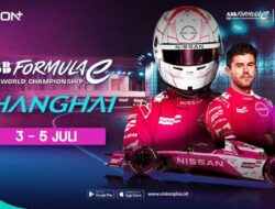 Formula E Shanghai Round 13 Siap Digelar, Saksikan Keseruannya Di VISION+