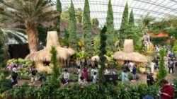 Indonesia Hadirkan 30 Instalasi Karyaseni Hingga Flower Dome Singapura, Tampilkan Pesona Nusantara