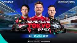 Lintasan Tokyo Siap Menguji! Simak Jadwal Lengkap dan Live Penyiaran Langsung Di VISION+