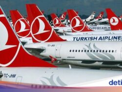 Turkish Airlines, Pegasus & AJet Batalkan Penerbangan Di Iran Buntut Pembatasan AS