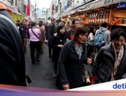 Berkurangnya Turis China Bikin Angka Kunjungan Di Jepang Anjlok 9,6%