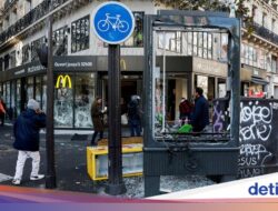 Kerusuhan Di Prancis Menjadi Wabah, Turis Ramai-ramai Batalkan Reservasi Hotel