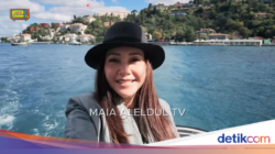 Liburan Di Turki, Maia Estianty dan Irwan Mussry Asyik Coba Kebab Legendaris