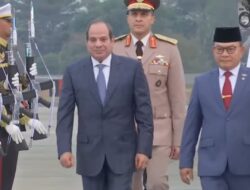 Pemimpin Negara Mesir El-Sisi Tiba Ke Indonesia, Besok Bertemu Prabowo